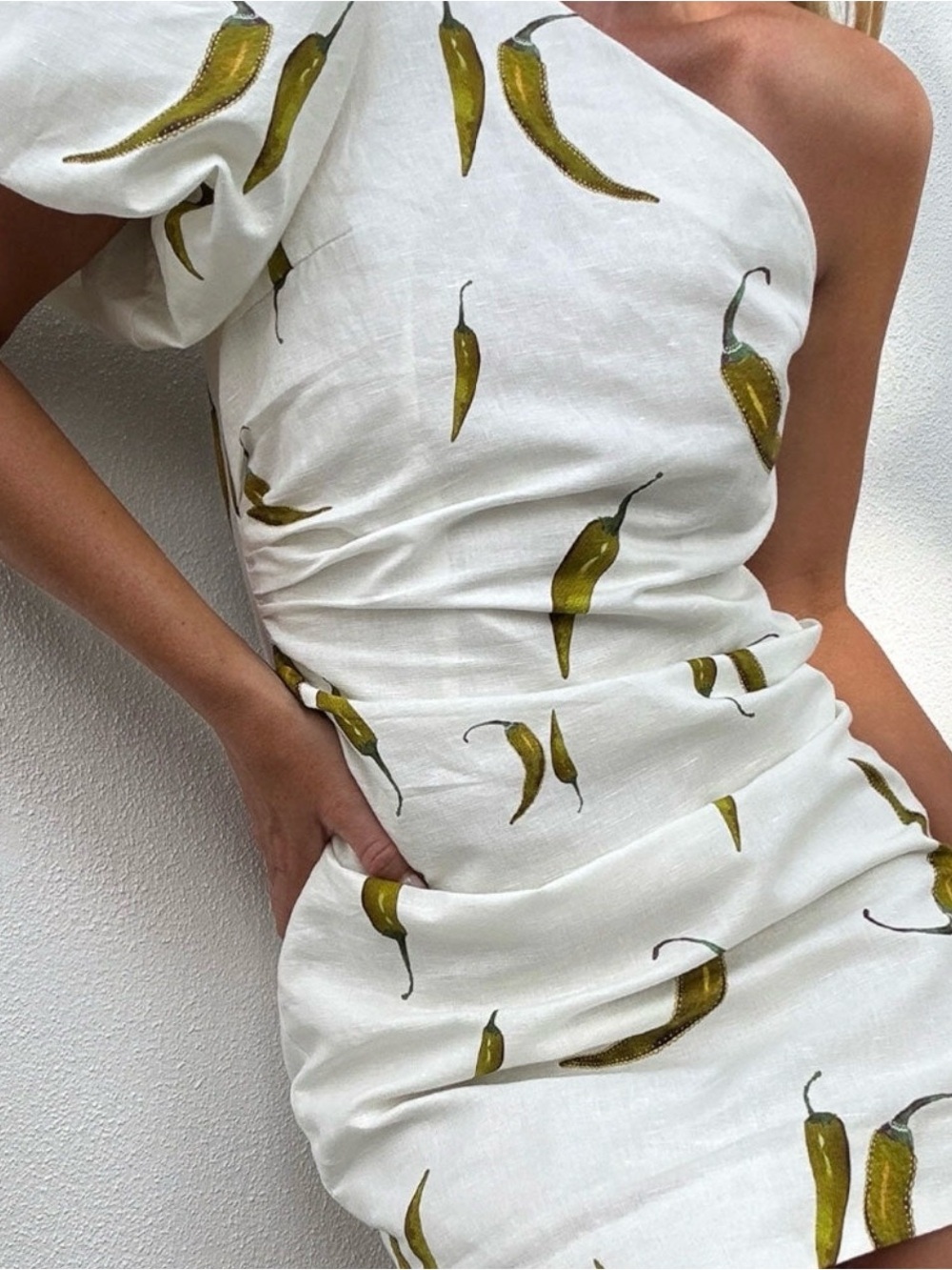 Kivari Margarita Linen Mini Dress NEW